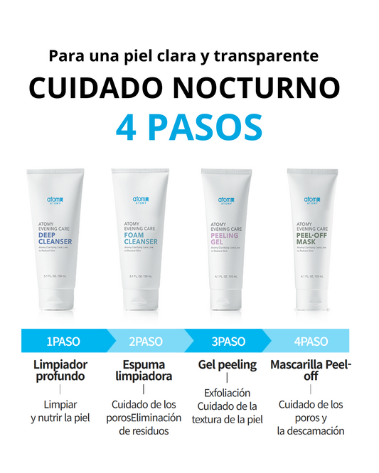 SET NOCTURNO DE CUIDADO FACIAL COREANO